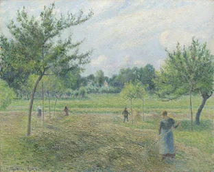 Ceifa em Éragny, 1892
