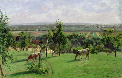 Encosta de Vésinet, Yvelines, 1871