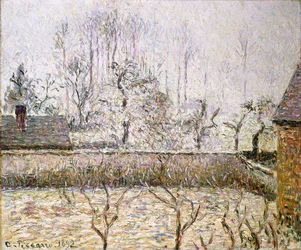 Paisagem com geada e névoa, Eragny; Paisagem, Geada e Névoa, Eragny,