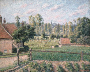 Pradaria em Eragny, 1889