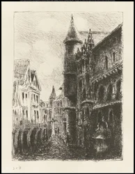 Rue Saint-Romain, Rouen, 1a chapa, 1896