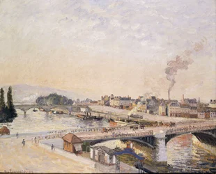 Nascer do sol sobre Rouen; Nascer do sol em Rouen, 1898