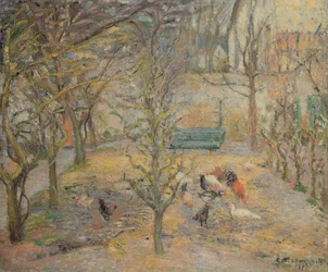 O pátio, 1877
