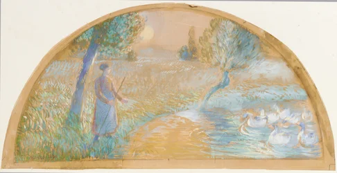 A menina do ganso, 1890