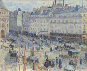 A Place du Havre, Paris, 1893