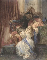 O Perdão Recusado de Kenilworth, de Sir Walter Scott, ca. 1826-29.