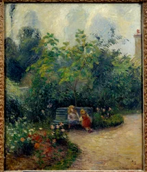 Um canto de jardim em l