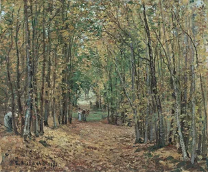 Avenida no Parque de Marly