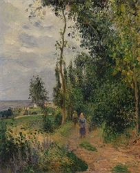 Côte des Grouettes, perto de Pontoise, c.1878 (óleo sobre tela)