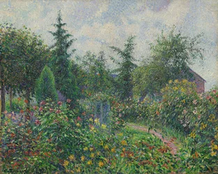 Jardim e galinheiro em Octave Mirbeau