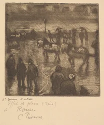 Impressões de Rain, Rouen, 1883.