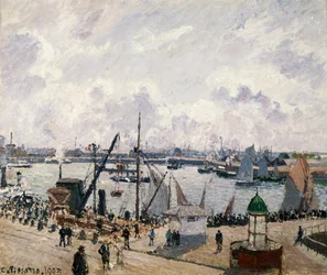 O Cais de Southampton em Le Havre