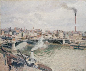 Manhã, um dia nublado, Rouen, 1896.