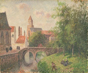 Ponte Velha, Bruges (óleo sobre tela)
