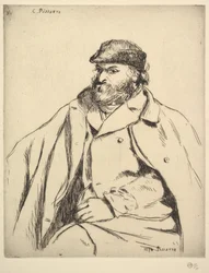 Retrato de Paul Cézanne, 1874.