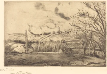 Vista de Pontoise Vista de Pontoise, 1885.