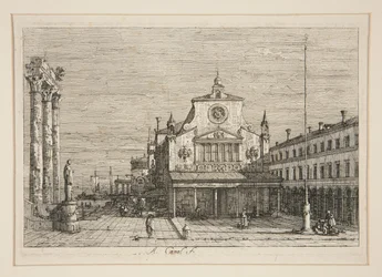 Vista Imaginária de S. Giacomo di Rialto, da série Vedute (Vistas)