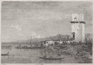 A Torre de Malghera, da série Vedute (Vistas)
