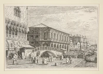 Le Preston, V., (A Prisão, Veneza]), da série Vedute (Vistas)