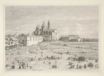 S. Giustina em Pr? della Valle, da série Vedute (Vistas)