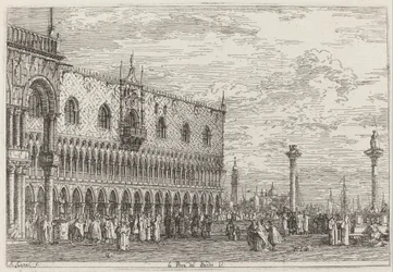 Canaletto - La Piera del Bando. V. - Projeto de arte do Google