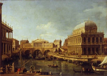 Capriccio com a arquitetura palladiana, 1757-1759