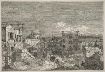 Vista imaginária de Veneza