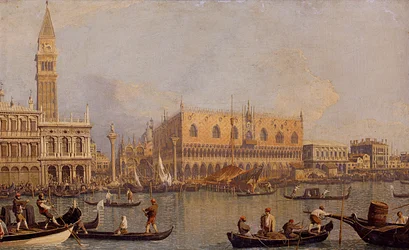Italiano: Veduta del Palazzo Ducale di Venezia Vista do Palácio Ducal em Veneza