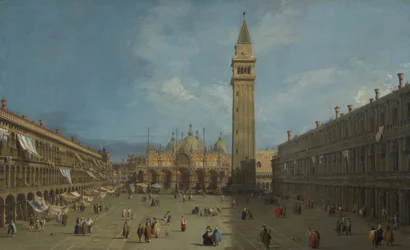 Piazza San Marco, final da década de 1720.