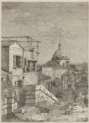 A Casa com a Inscrição [esquerda], 1741.