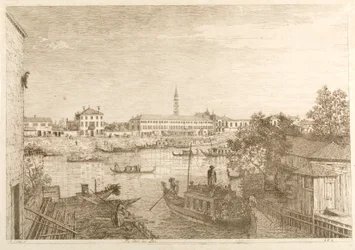 O porto de Dolo, da série «Vistas»