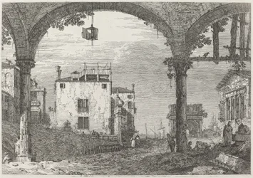 O Pórtico com a Lanterna, c. 17351746.