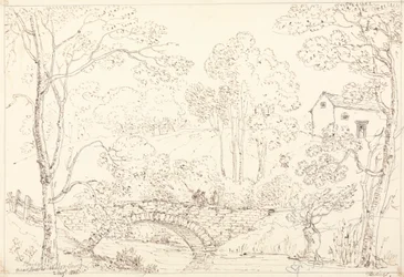 Ponte perto da Igreja de Loweswater, 2 de Agosto de 1835