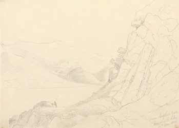 De Anglers Rock, Lago Ennerdale, 10 de Maio de 1836