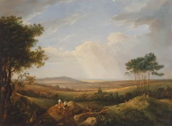 Paisagem com figuras