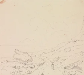 Landslip, Isle of Wight, 13 de Agosto de 1829