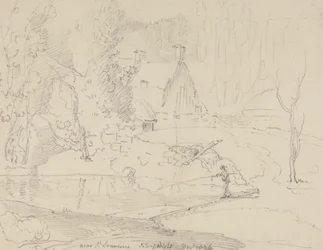 Perto de Saint Lawrence, Isle of Wight, Dezembro de 1826
