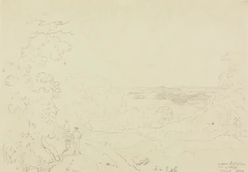 Perto de Swainstone, Ilha de Wight, Agosto de 1829
