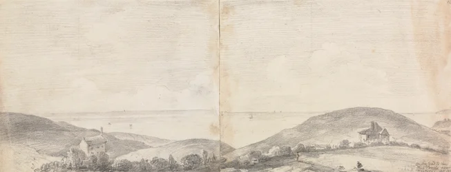 A caminho dos tanques de peixe perto de Hastings, Abril de 1820