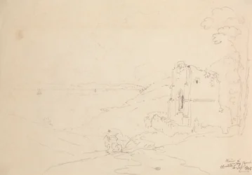 Ruínas da Igreja de Walton, Clevedon, 6 de Setembro de 1845