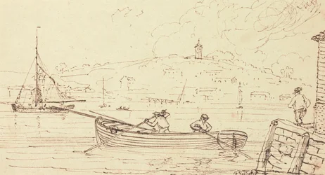 Sketch of Boatmen, West Cowes, 16 de Fevereiro de 1826