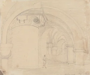Undercroft, Catedral de Canterbury