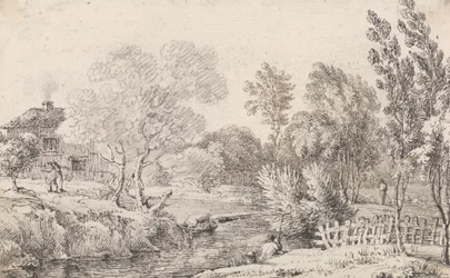 Vista da Ilha de Mayo, Cheshunt, 23 de Maio de 1814