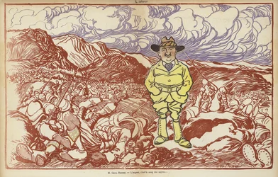 Cecil Rhodes, ilustração para o riso