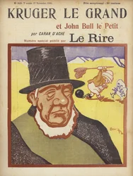Paul Kruger, ilustração para Le Rire