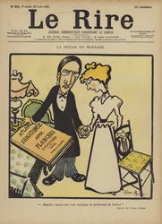 A véspera do casamento, ilustração para Le Rire