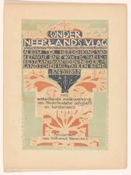Titelblatt für: Unter niederländischer Flagge, 1899