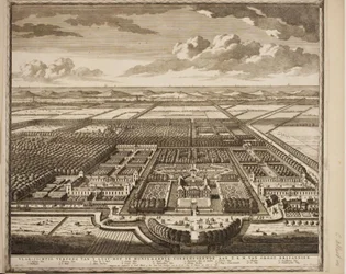 Palácio de recreio de Frederik Henrik em Hornslaardyck, perto de Gravesand