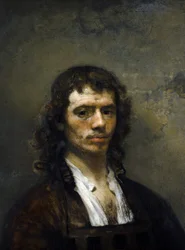 Autorretrato, c.1645 (óleo sobre madeira)