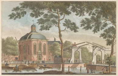 Igreja Luterana em Roterdão, ca. 1790
De Luthersche kerk te Rotterdam / L